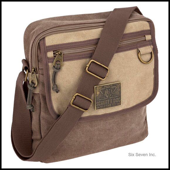 Handbags - Canvas Crossbody Messenger Bag Adjustable Strap Vintage Style Travel Satchel